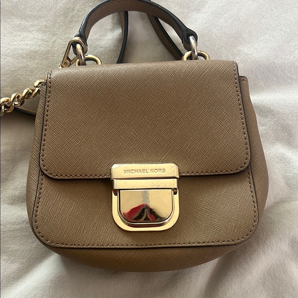Michael Kors Tan Crossbody Bag